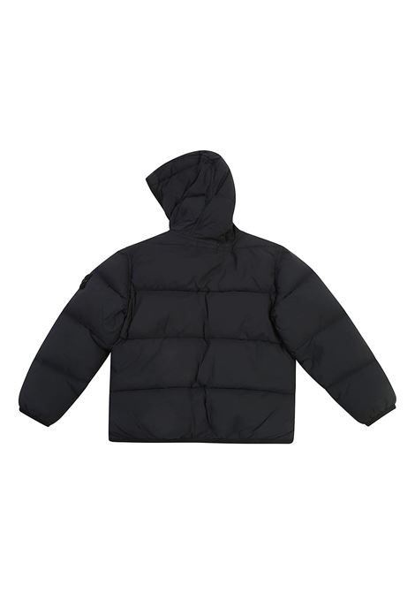 SEAMLESS TUNNEL NYLON DOWN -TC Hooded Down Jacket In Navy Blue STONE ISLAND JUNIOR | 811640328V0020