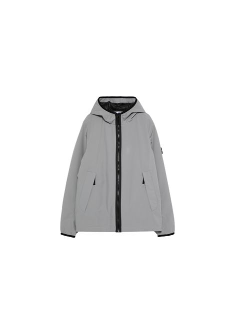 Grey Hooded Jacket  STONE ISLAND JUNIOR | 811640527V0060