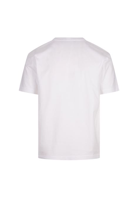 White 60/2 Cotton T-Shirt STONE ISLAND | 811524113A0001