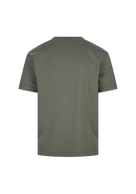 Green 60/2 Cotton T-Shirt STONE ISLAND | 811524113V0059