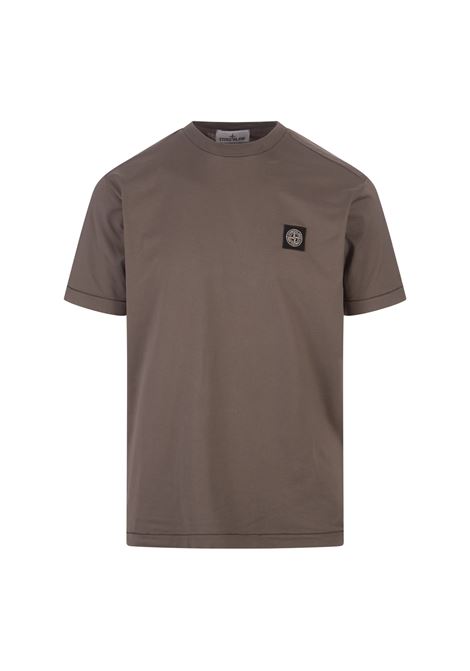 T-Shirt In Cotone 60/2 Fango STONE ISLAND | 811524113V0075