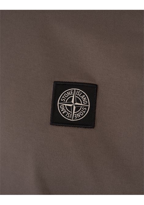 T-Shirt In Cotone 60/2 Fango STONE ISLAND | 811524113V0075