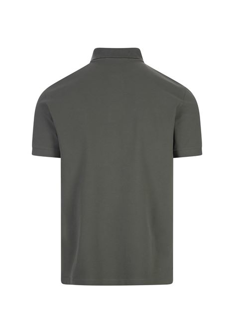 Green Piqu? Slim Fit Polo Shirt STONE ISLAND | 81152SC17V0059