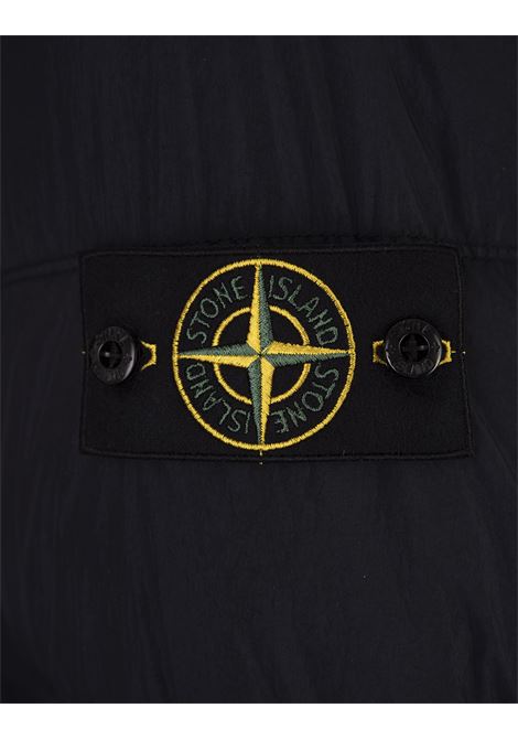 Navy Blue CRINKLE REPS R-NY Blouson  STONE ISLAND | 811540123V0020