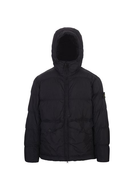 Navy Blue Jacket In CRINKLE REPS R-NY STONE ISLAND | 811540723V0020