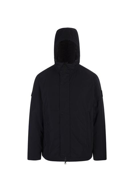 Navy Blue Polyester Micro Twill Jacket STONE ISLAND | 811543426V0020