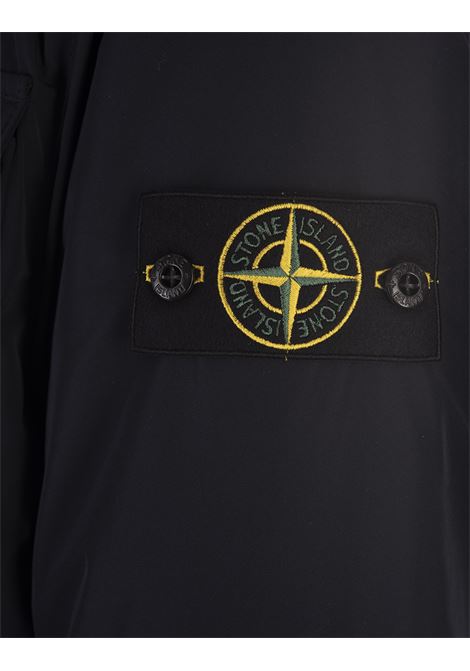 Field Jacket in Micro Twill Blu Navy STONE ISLAND | 811543626V0020