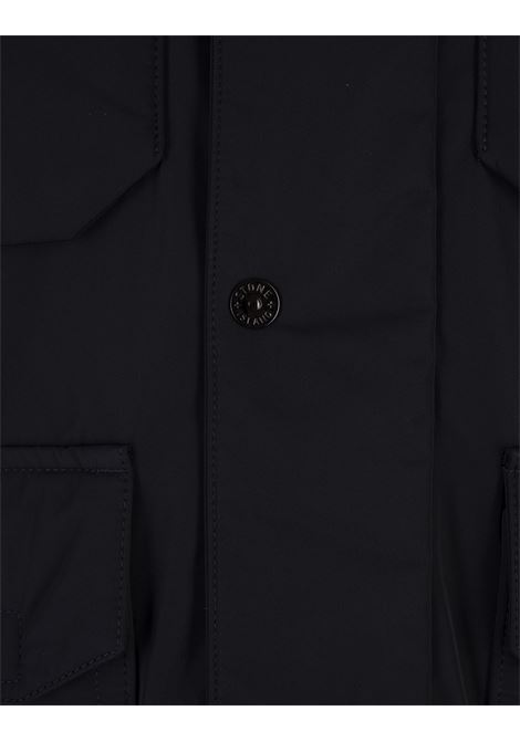 Field Jacket in Micro Twill Blu Navy STONE ISLAND | 811543626V0020