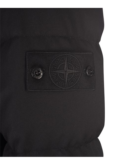 Black WOOL TWILL DOWN-TC_STONE ISLAND GHOST Jacket STONE ISLAND | 8115453F3V0029