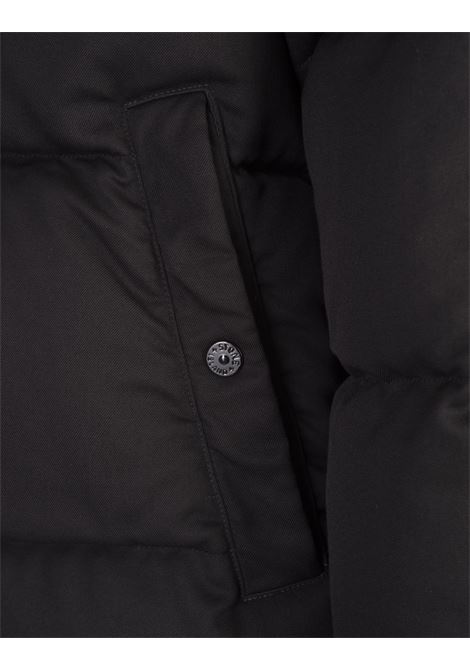 Black WOOL TWILL DOWN-TC_STONE ISLAND GHOST Jacket STONE ISLAND | 8115453F3V0029