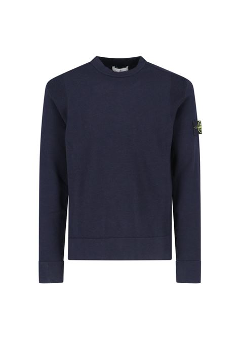 Maglia In Lana Stretch RWS Blu Navy STONE ISLAND | 8115526A1V0020