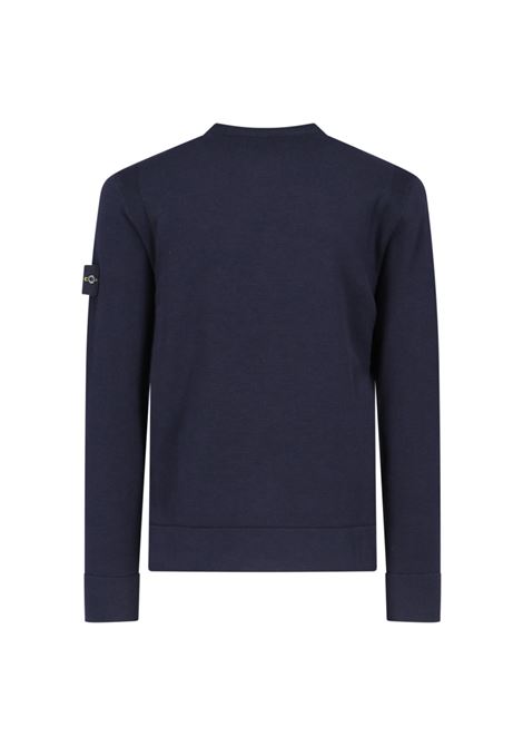 Maglia In Lana Stretch RWS Blu Navy STONE ISLAND | 8115526A1V0020