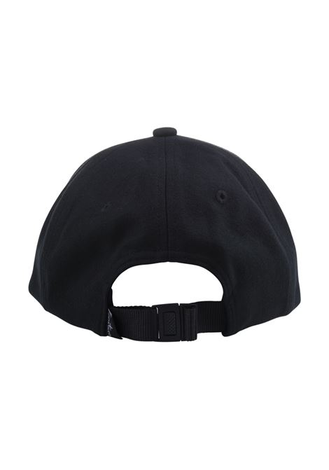 Navy Blue Flannel Baseball Hat STONE ISLAND | 811599660V0020