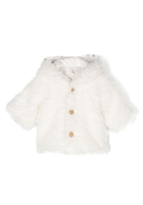 White Teddy Hooded Coat TEDDY & MINOU | I24CN015PE026100