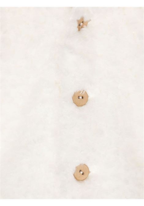 White Teddy Hooded Coat TEDDY & MINOU | I24CN015PE026100