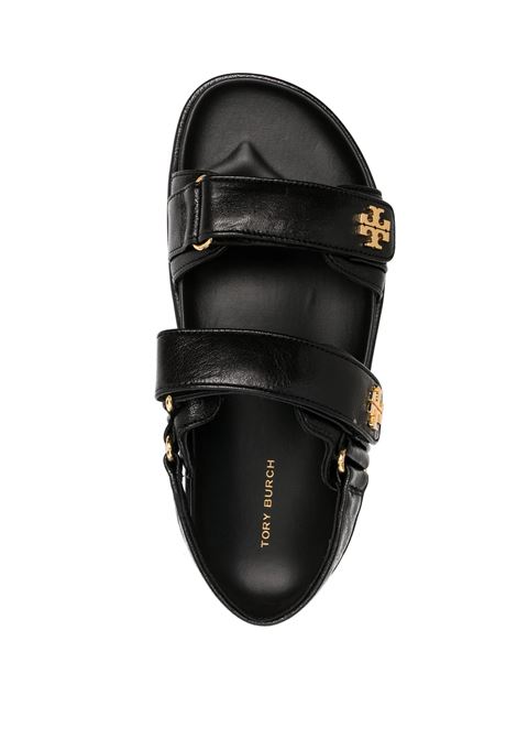 Sandali Sportivi Kira In Pelle Nera TORY BURCH | 144328001