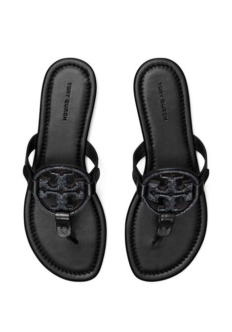 Miller Sandals in Black with Pav? TORY BURCH | 145945003