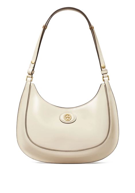 Borsa a Mezzaluna Robinson Convertibile In Pelle Shea Butter TORY BURCH | 154729704