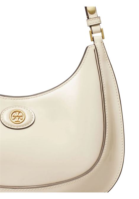 Borsa a Mezzaluna Robinson Convertibile In Pelle Shea Butter TORY BURCH | 154729704