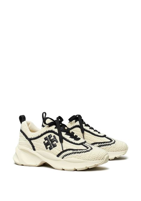 Good Luck Sneakers In New Ivory/Perfect Black TORY BURCH | 156635100