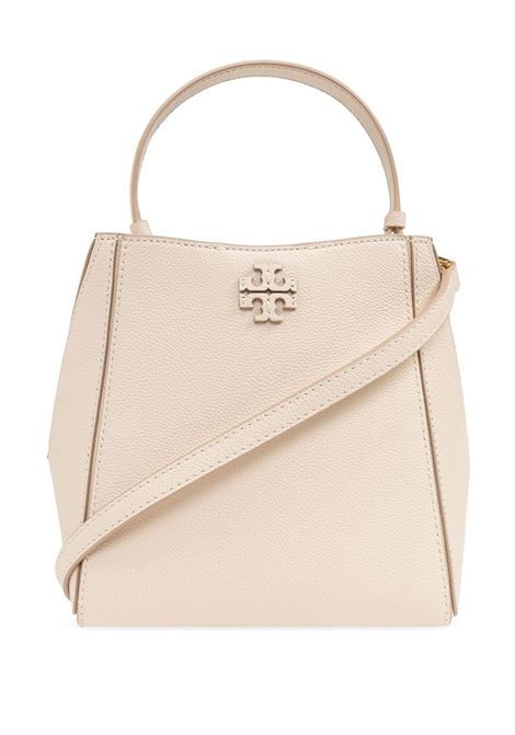 Small McGraw Bucket Bag In Brie TORY BURCH | 158500724