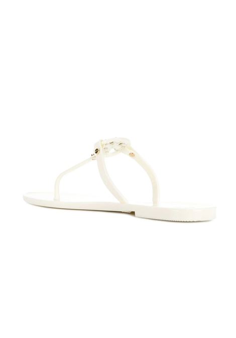 Miller Sandals In White and Gold TORY BURCH | 9296104