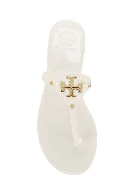 Miller Sandals In White and Gold TORY BURCH | 9296104