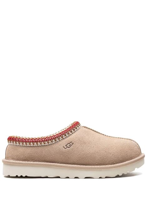 Tasman Slippers In Sand Dark Cherry UGG | 5955SNDD