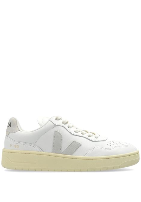 V-90 Sneakers In White Natural VEJA | VD2003655AWHITE/NATURAL