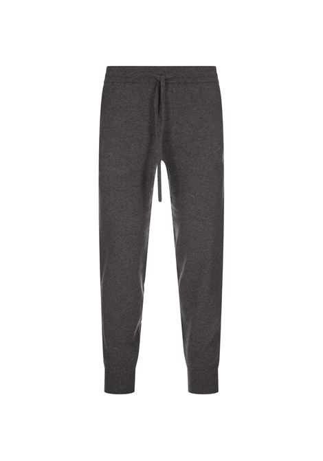 Slim Fit Joggers In Grey Knitwear VINCE | MR7876896030MG