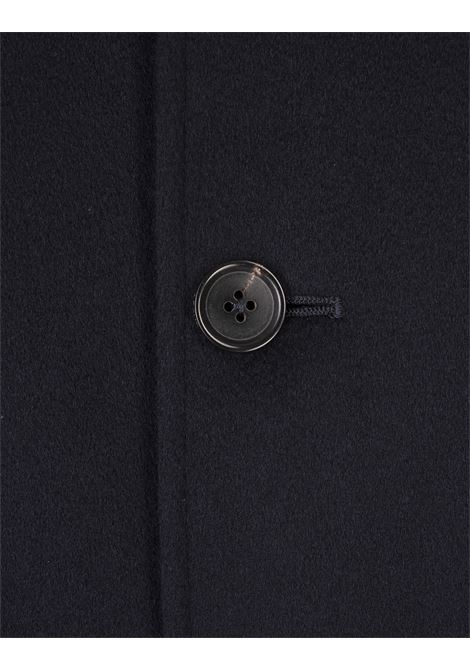 Dark Blue Cashmere Midi Coat ZEGNA | 869C50A8-1VHKQ07R