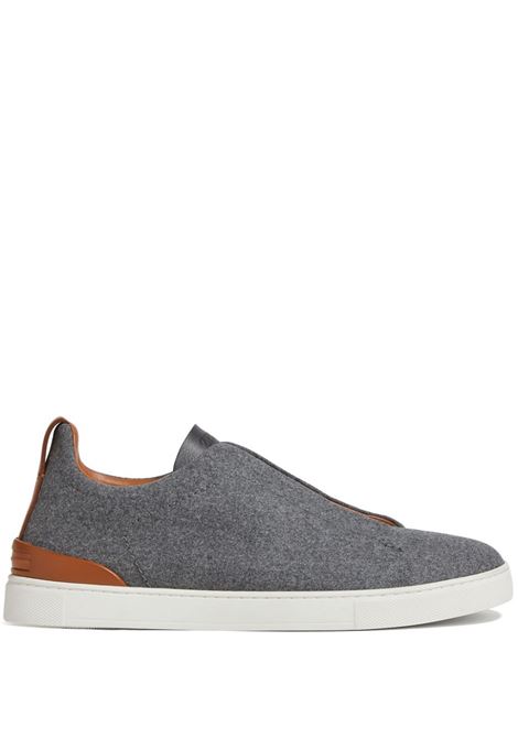 ZEGNA Sneakers #UseTheExisting Triple Stitch Grigie - ZEGNA