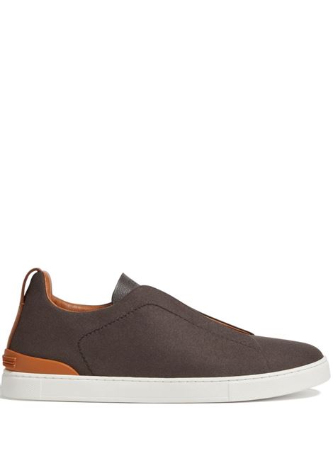 Sneakers #UseTheExisting Triple Stitch Marroni ZEGNA | LHUTE-S7006ZSNR