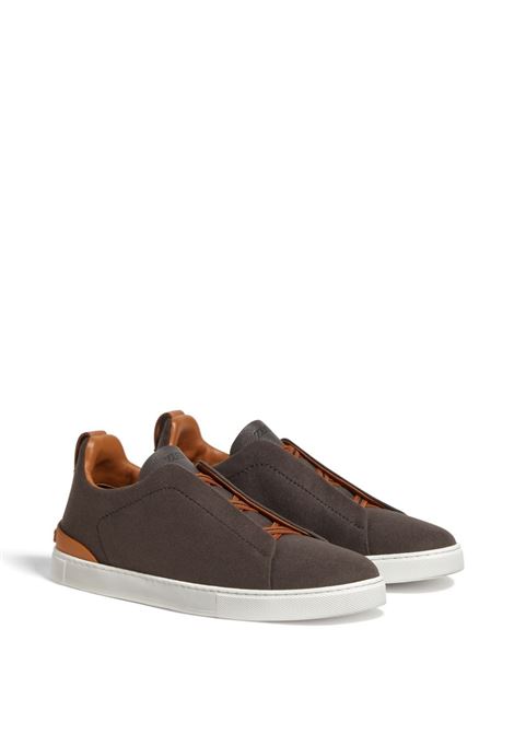 Sneakers #UseTheExisting Triple Stitch Marroni ZEGNA | LHUTE-S7006ZSNR