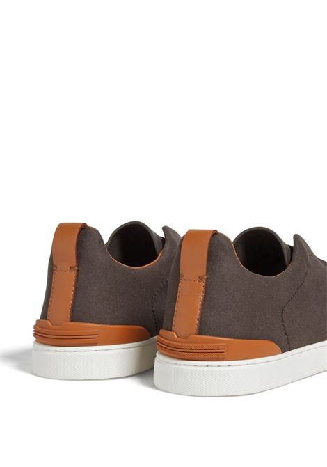 Sneakers #UseTheExisting Triple Stitch Marroni ZEGNA | LHUTE-S7006ZSNR