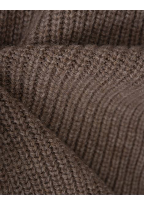 Taupe Cashmere Sweater With Pocket ZEGNA | UEK77A8-ECT110N92