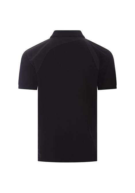 Harness Polo Shirt In Nero ALEXANDER MCQUEEN | 625245-QSX331000