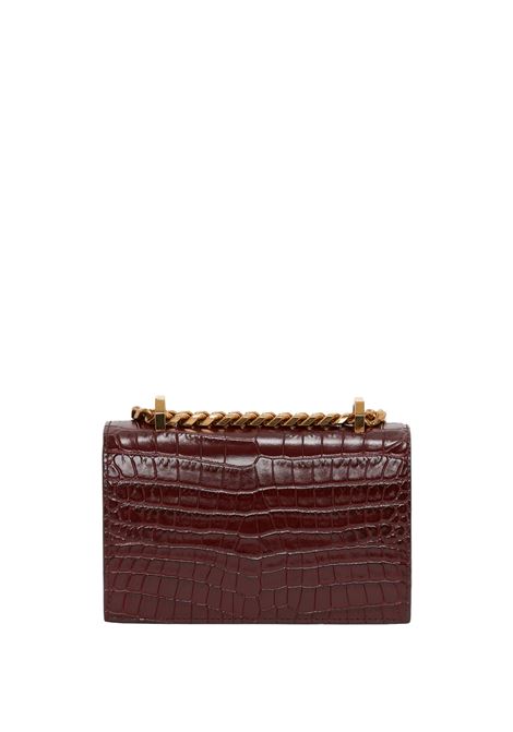 Mini Jewelled Satchel Bag in Red ALEXANDER MCQUEEN | 653134-1HB006140