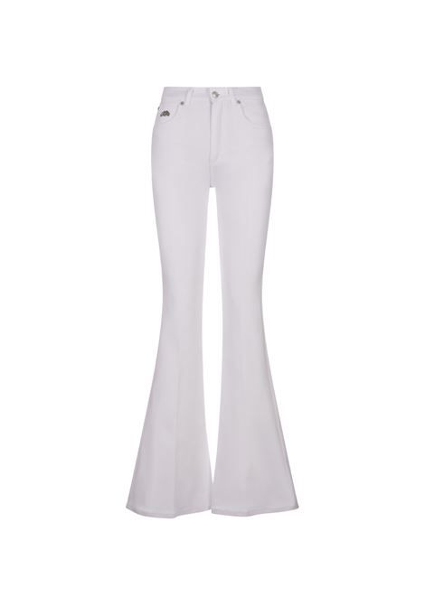 Jeans a Zampa In Denim Bianco ALEXANDER MCQUEEN | 780868-QMACM9000