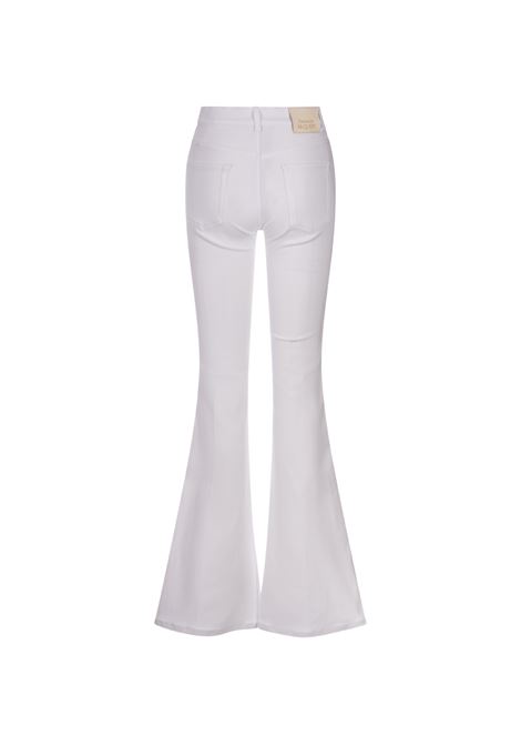 Flared Jeans In White Denim ALEXANDER MCQUEEN | 780868-QMACM9000