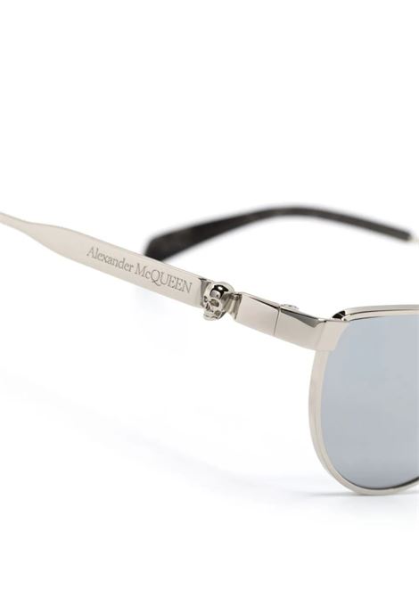 Silver Metal Sunglasses ALEXANDER MCQUEEN | 781205-I33101273
