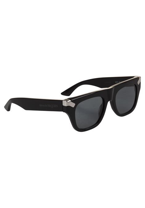 Punk Rivet Mask Sunglasses In Black ALEXANDER MCQUEEN | 781945-J07491041