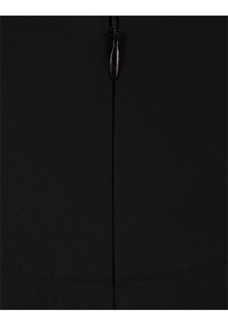 Corset Midi Skirt In Black ALEXANDER MCQUEEN | 790915-QAABC1000