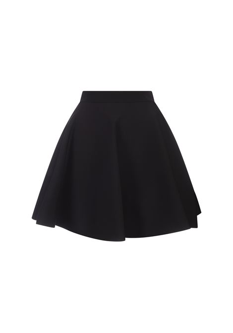 Black Short Flared Skirt ALEXANDER MCQUEEN | 791094-Q19AV1000