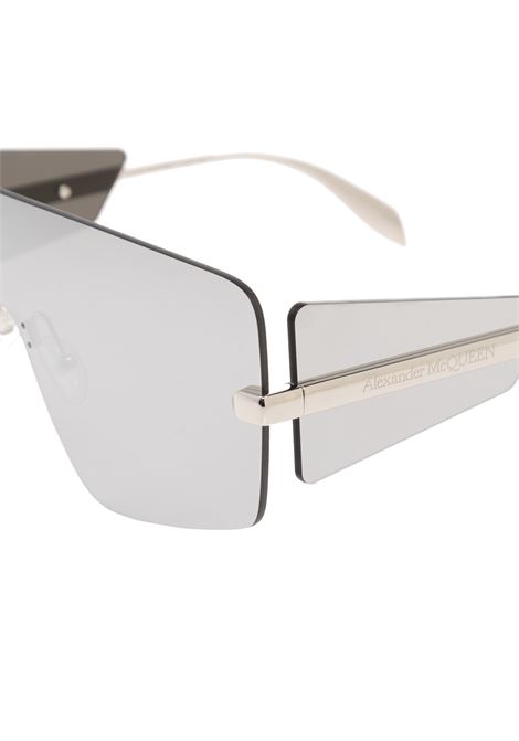 Silver Shield Sunglasses ALEXANDER MCQUEEN | 792489-I33101273