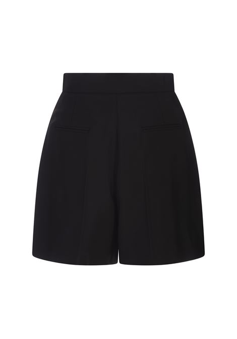 Tailored Shorts In Black Wool ALEXANDER MCQUEEN | 792621-QJACX1000