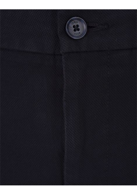 Dark Blue Regular Fit Bermuda Shorts BOSS | 50512527404