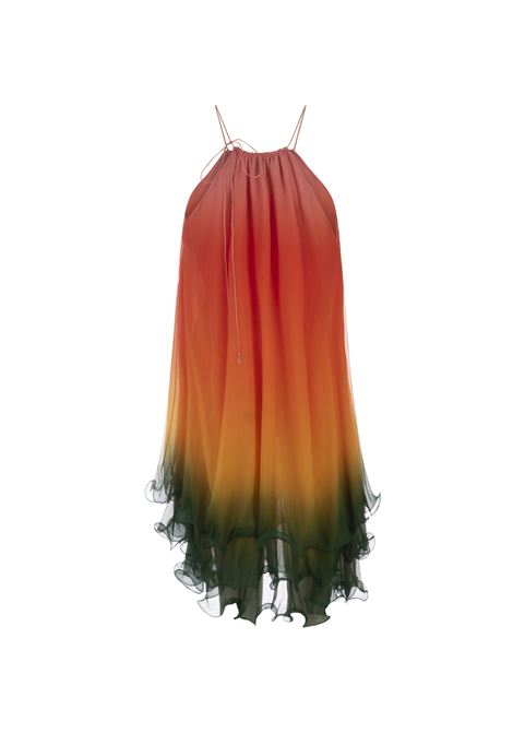 Rainbow Gradient Cocktail Dress CASABLANCA | WS24-DR-10701