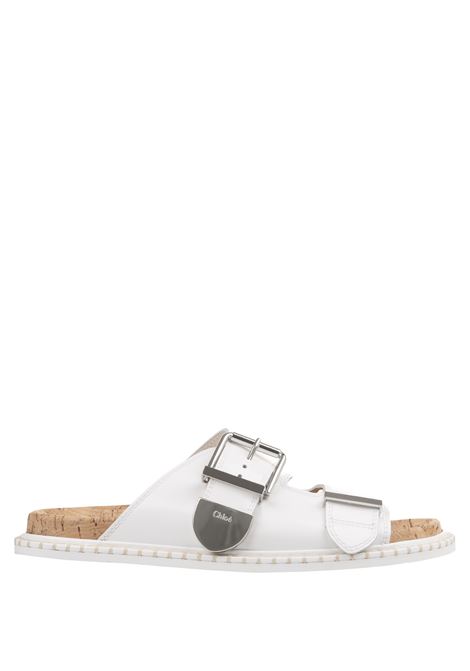 White ''Rebecca'' Sandals CHLOÉ | C24U02EDI100