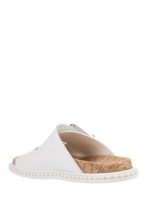 White ''Rebecca'' Sandals CHLOÉ | C24U02EDI100